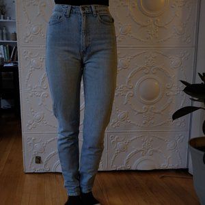 American Apparel Raw Denim Jeans